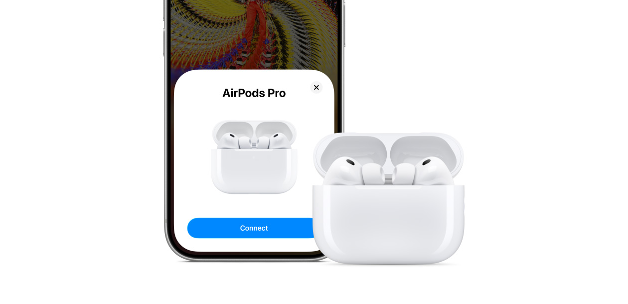 iPhone 17 Pro, функция Свързаност на екрана, AirPods Pro 3 и кутия зарядно MagSafe (USB‑C)